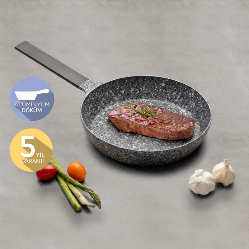 Emsan Perge Cast Iron Pan 24 cm