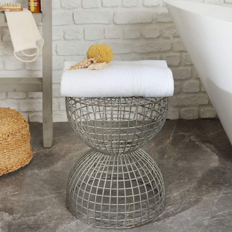 Timeless Maren Size Towel 85 cm x 150 cm White