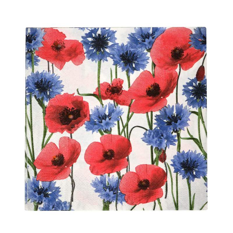 Karaca Home Poppy Paper Napkin 20 pcs 33x33 cm