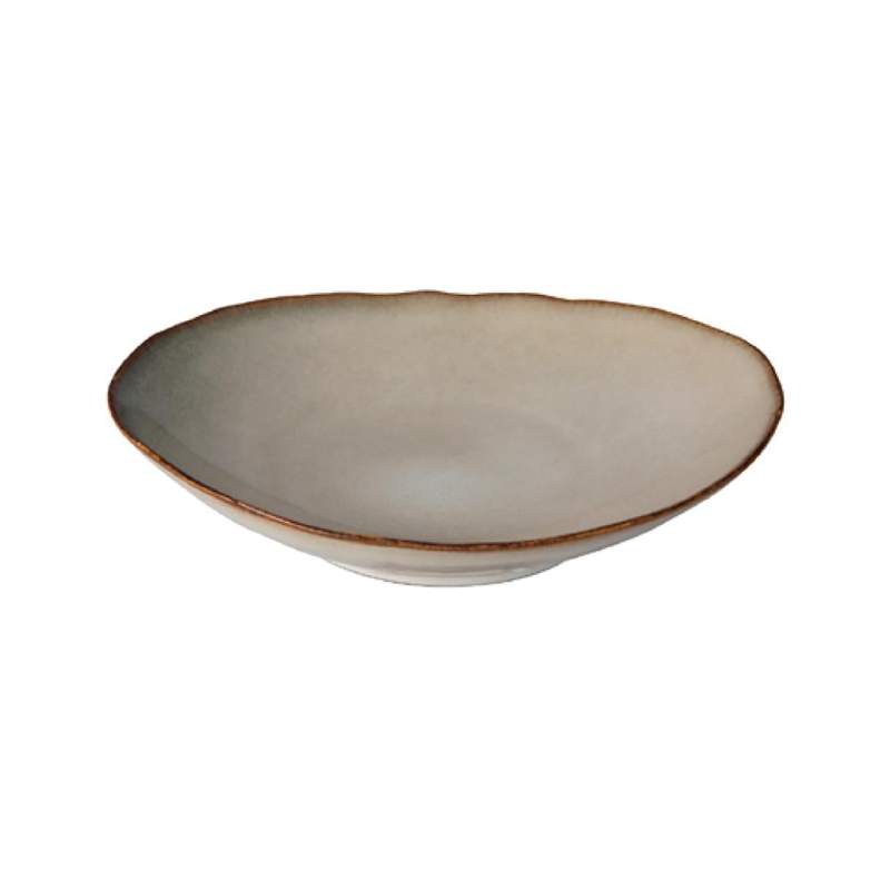Jumbo Efes Gray Boat Appetizer Plate 19 cm