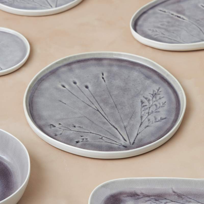 Karaca Fleurs Serving Plate 27 cm