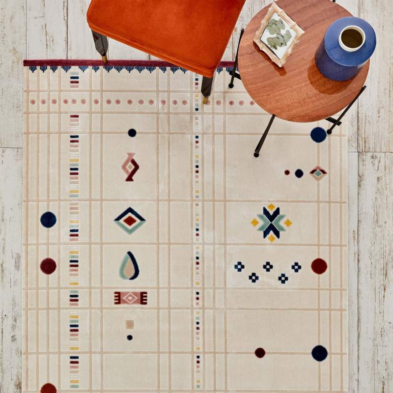 Cashmere Carpet Acrylic Playful Harmony 160x230 cm Cashmere Carpet Acrylic Playful Harmony 160x230 cm