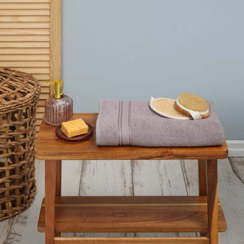 Karaca Home Daily Soft 100% Cotton Bath Towel 70x140 cm Gray Karaca Home Daily Soft 100% Cotton Bath Towel 70x140 cm Gray