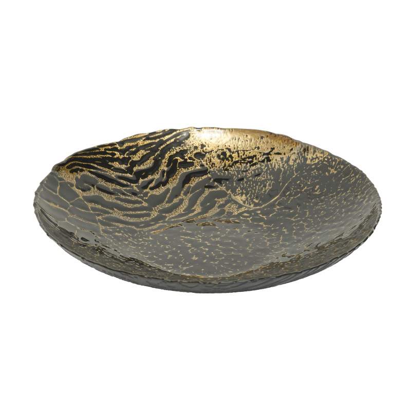 Karaca Home Tiger Black Decorative Plate Karaca Home Tiger Black Decorative Plate