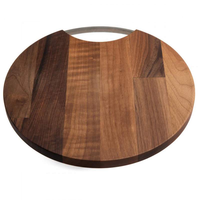 Jumbo Wood Mood Cutting And Serving Board Round