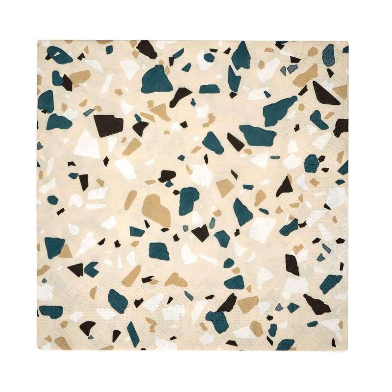 Karaca Home Terazzo Paper Napkin 20 pcs 33x33 cm Karaca Home Terazzo Paper Napkin 20 pcs 33x33 cm