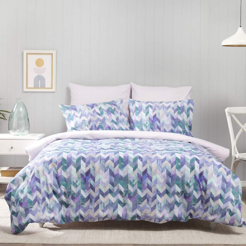 Carina Madison Melange Double Duvet Cover Set
