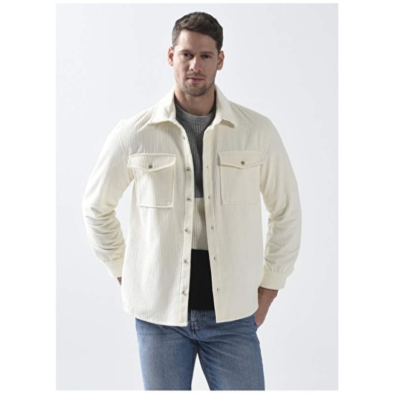 Factory TAKEO Ecru Men's Jacket