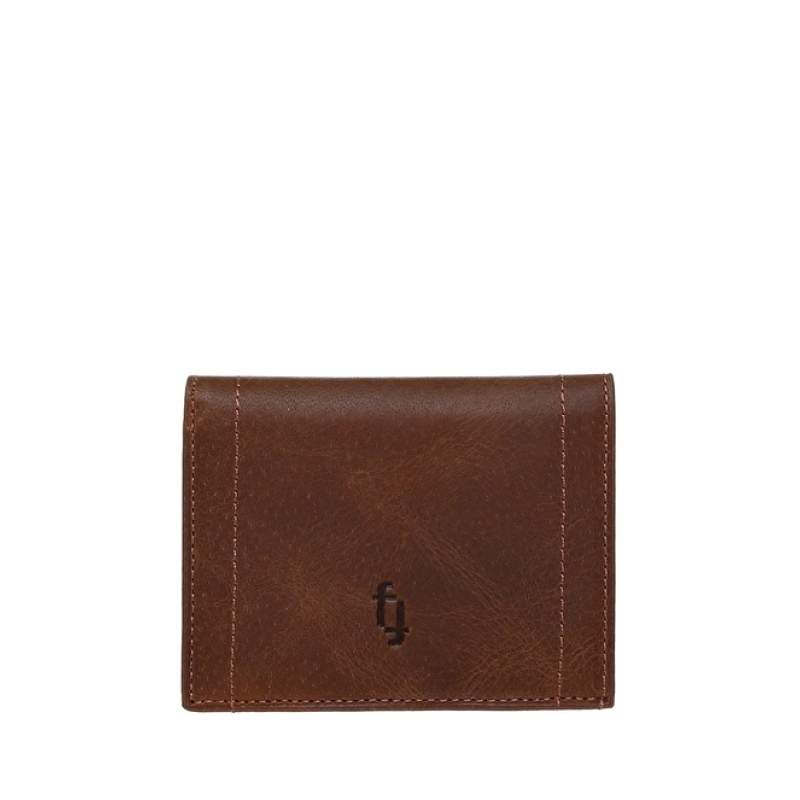 Factory Tan Men's Leather Wallet FRK242 CRAYZ