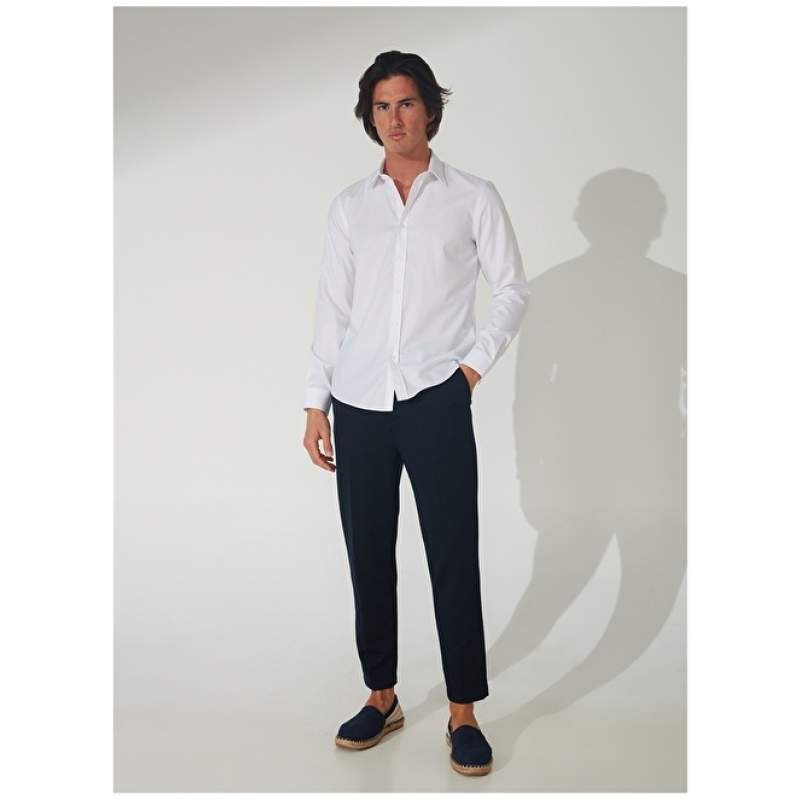 Tvornička bijela muška osnovna košulja bez željeza GALLIPOLI 4