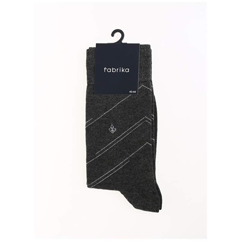 Factory Anthracite Men's Socks FAB-NS-05