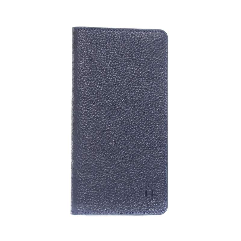 Factory Navy Blue Men's Leather Wallet FRK 253 MAGNET PHONE FLT