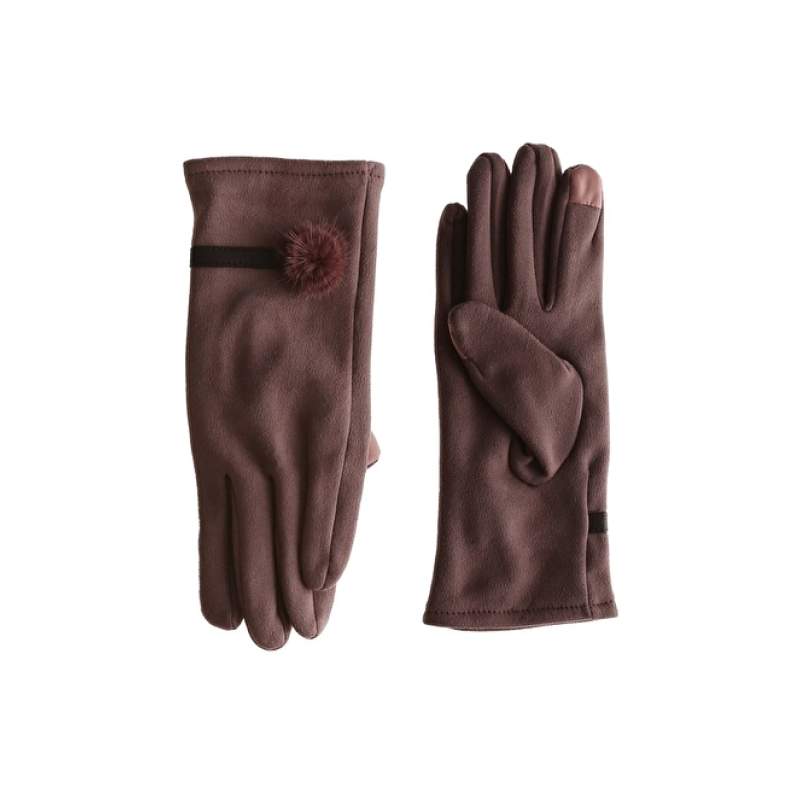 Factory Lilac Women Gloves B-162