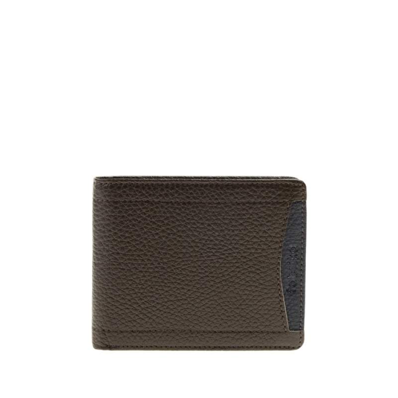 Factory Brown Men's Leather Wallet