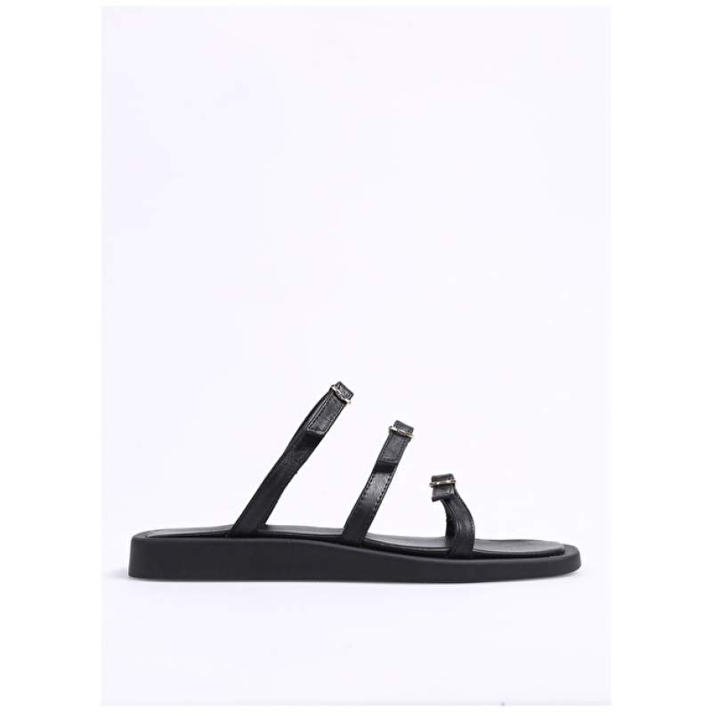 Factory Black Women's Slippers TAIRE