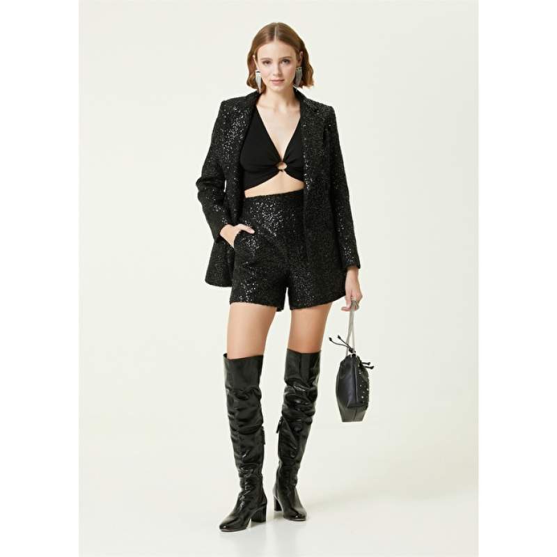 Women's Black Shorts