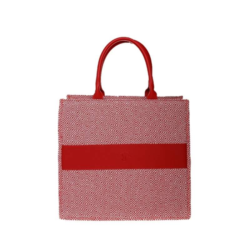 Factory Red 425x34x16 Women's Beach Bag JESSINA-MADEL