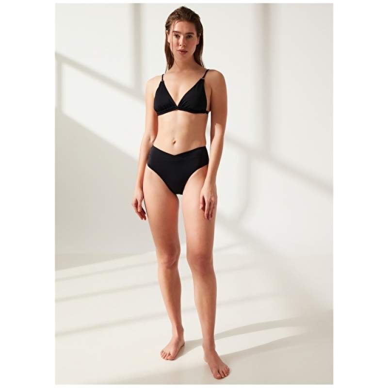 Factory Black Women Bikini Bottom 23-OLIVA