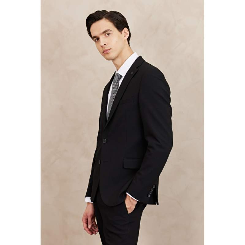 Recycle Extra Slim Fit Mono Collar Suit Recycle Extra Slim Fit Mono Collar Suit