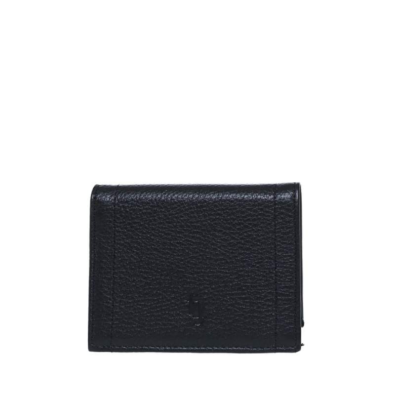 Factory Black Men's Leather Wallet FRK242 FLOTHER