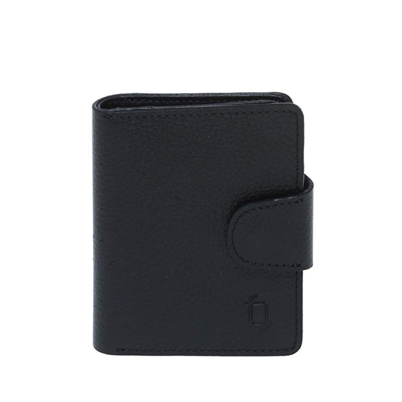 Factory Black Men's Leather Wallet FRK204