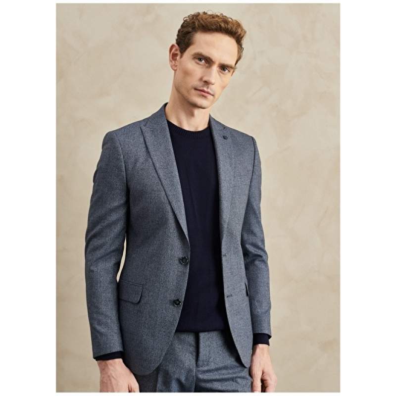 Altınyıldız Classics Normal Waist Extra Slim Navy Blue Men's Suit 4A3022200074