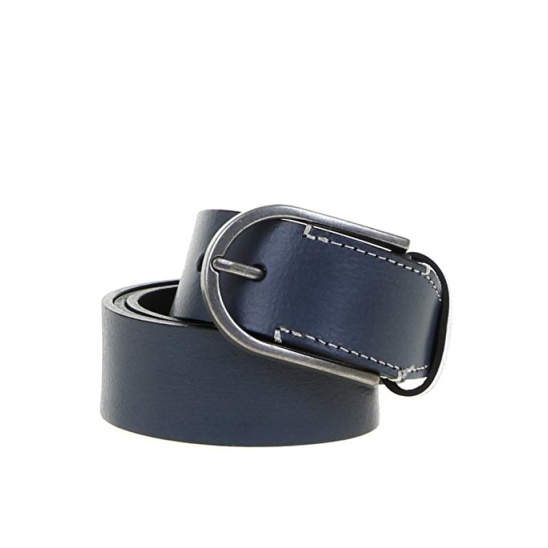 Factory Gray Men's Leather Belt