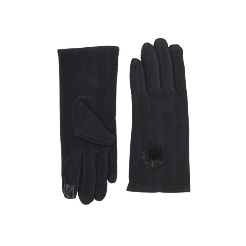 Factory Black Women Gloves B-123