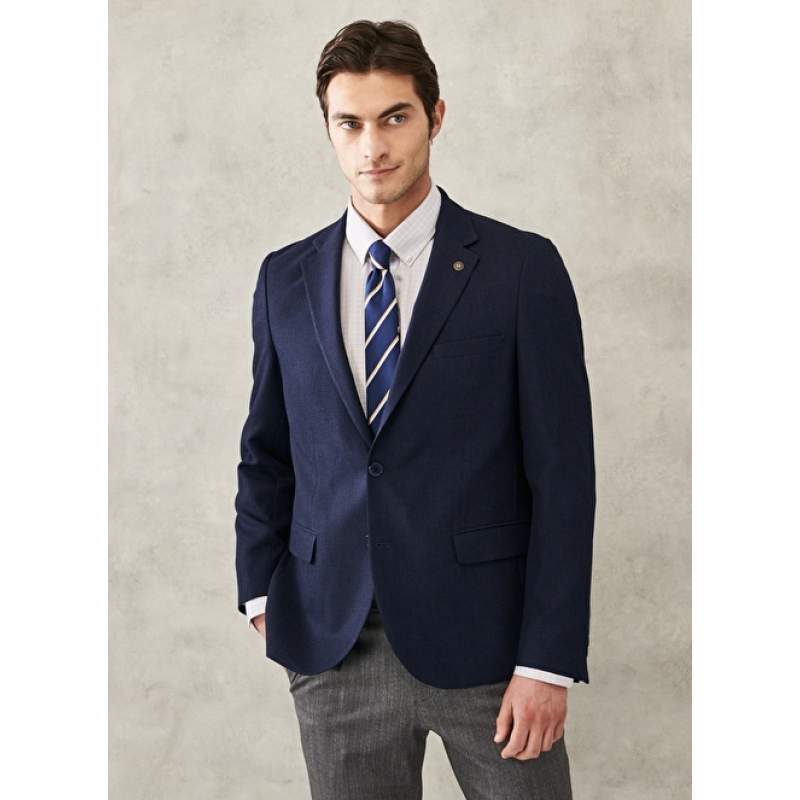 4A0422200003 Comfort Fit Comfortable Cut Mono Collar Casual Jacket