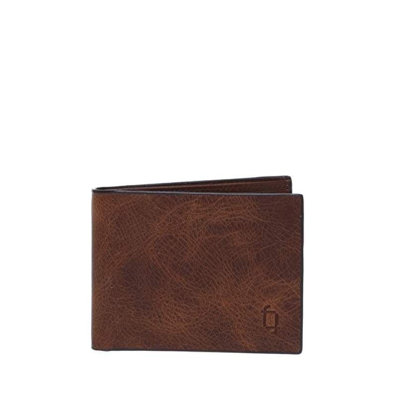Factory Brown Men's Leather Wallet FRK202