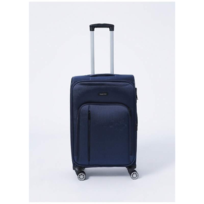 Tvornički tamnoplavi prtljažnik od tkanine s ragalom 04FB3100-02-L