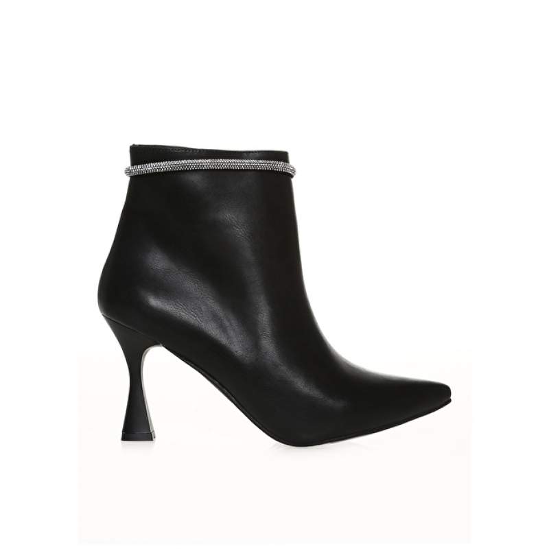 Factory Black Women's Heeled Boots BUSTO