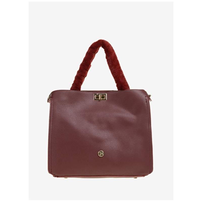 Factory Claret Red 30x24x14 Women's Hand Bag HANDLE-JUAZE