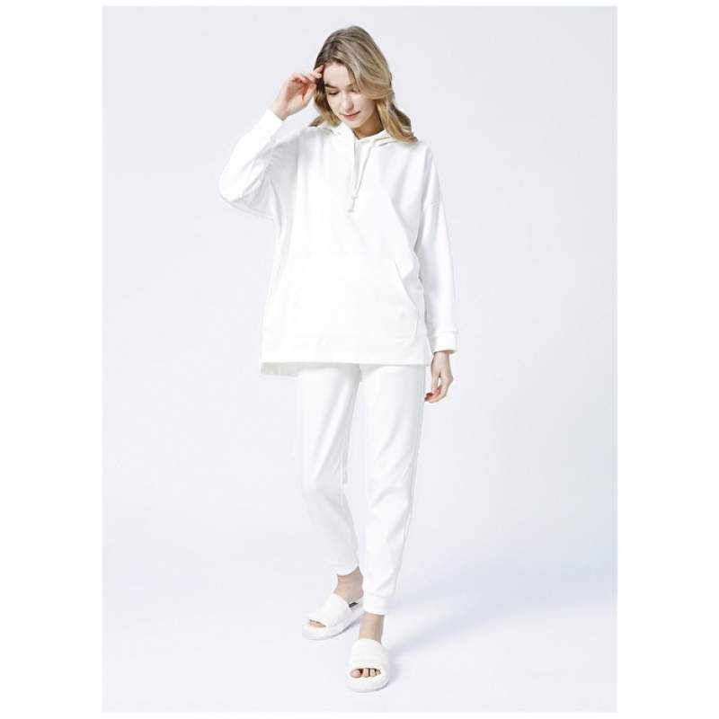 Fabrika Homewear Collection Ecru Women's Sweatshirt