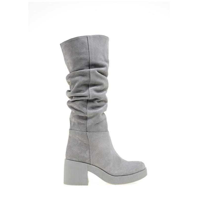 Factory Suede Gray Women's Boots CARRARA
