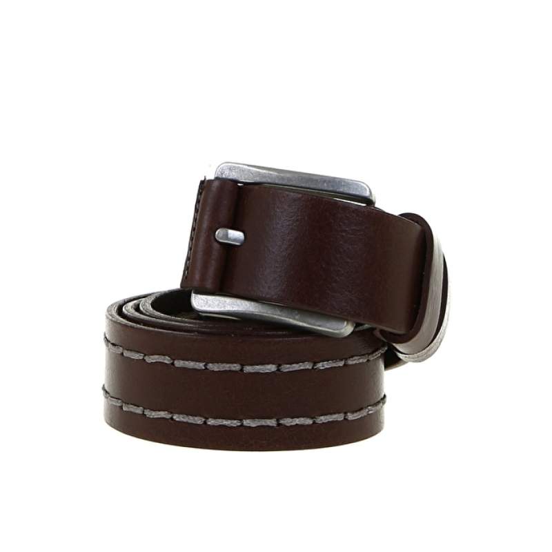 Factory Brown Men's Leather Belt