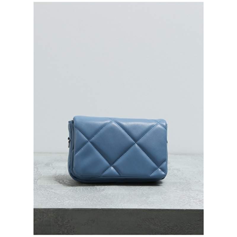 Factory Blue Women's 20x13x6 Crossbody Bag ASUTRA Factory Blue Women's 20x13x6 Crossbody Bag ASUTRA