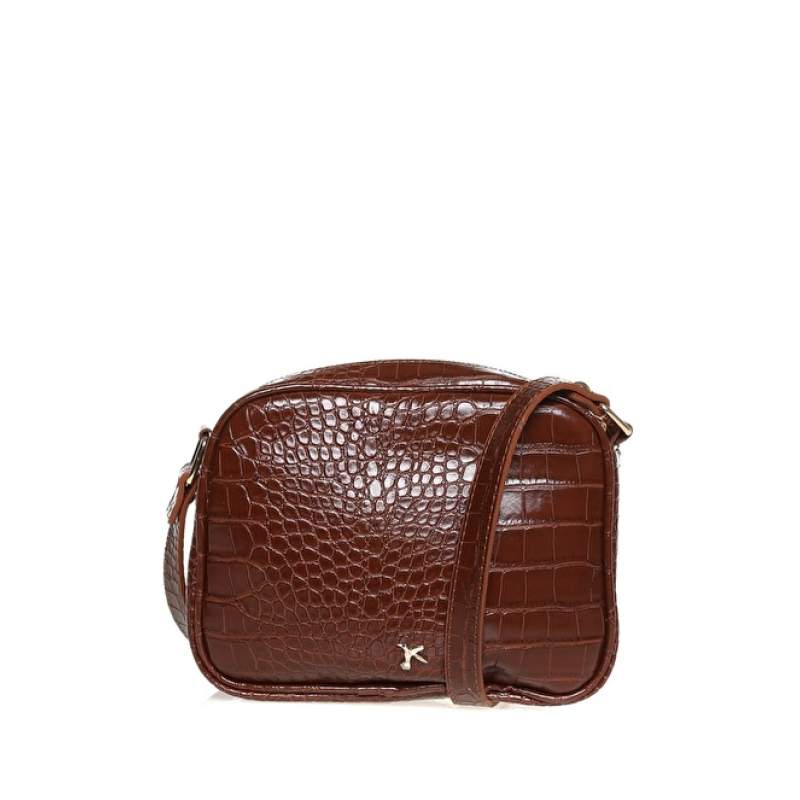 Factory Brown 22x17x7 Women's Messenger Bag SOROCA Factory Brown 22x17x7 Women's Messenger Bag SOROCA