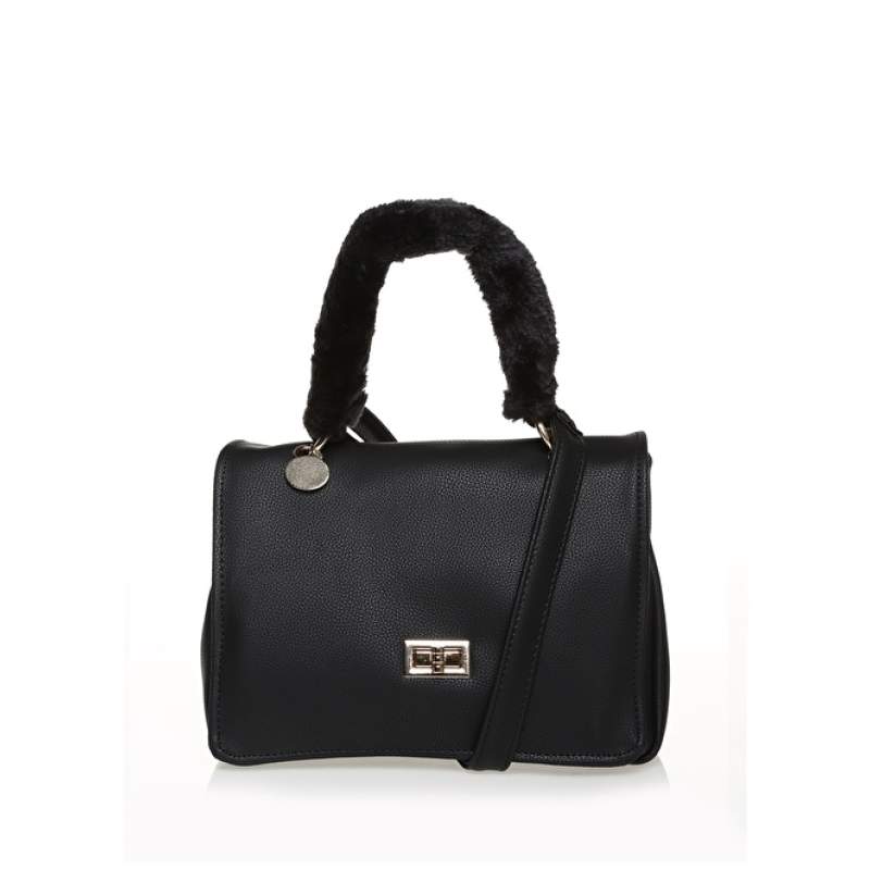 Factory Black 29x21x16 Women's Shoulder Bag HANDLE-BARUE