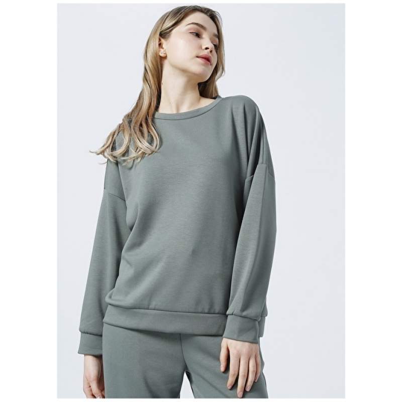 Fabrika Homewear Collection Khaki Women's Sweatshirt Fabrika Homewear Collection Khaki Women's Sweatshirt