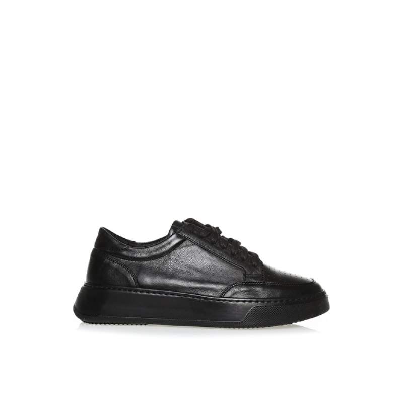 Factory Black Men's Sneaker ASCOLI