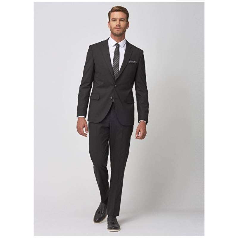 Altınyıldız Classics Black Men's Suit 4A3010000066 Altınyıldız Classics Black Men's Suit 4A3010000066