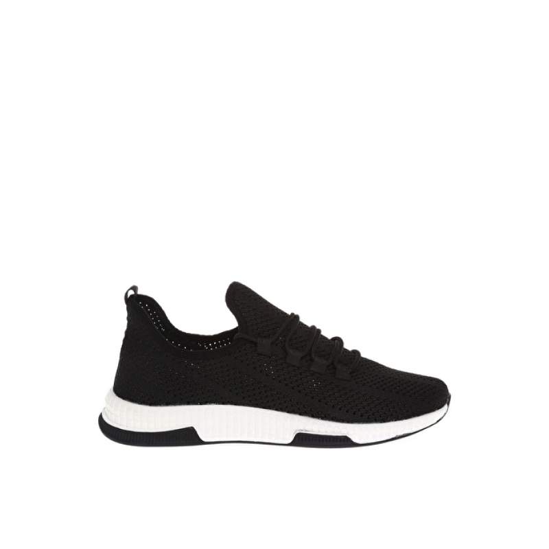 Factory FUSON Black Men's Sneaker