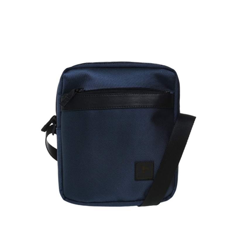 Factory Navy Blue Men's Messenger Bag - 01Fb1019-L