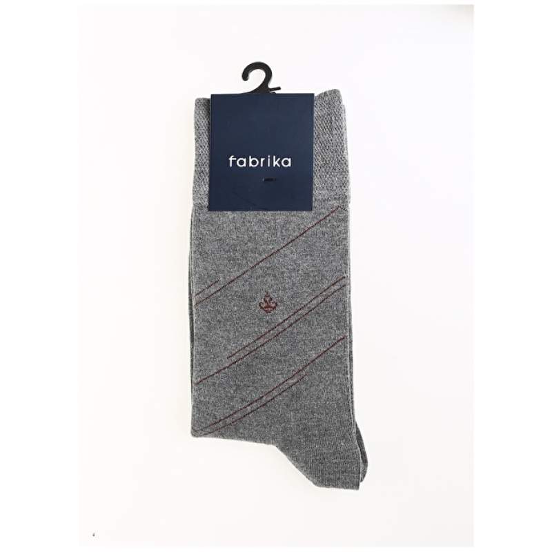 Factory Gray Melange Men's Socks FAB-NS-05