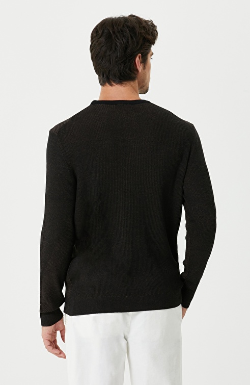 Black Wool Sweater