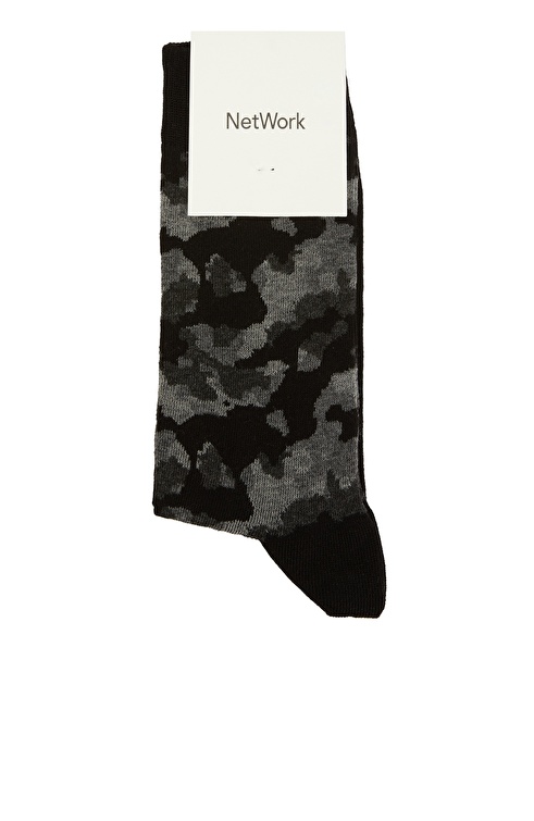 Black Navy Blue Men's Socks