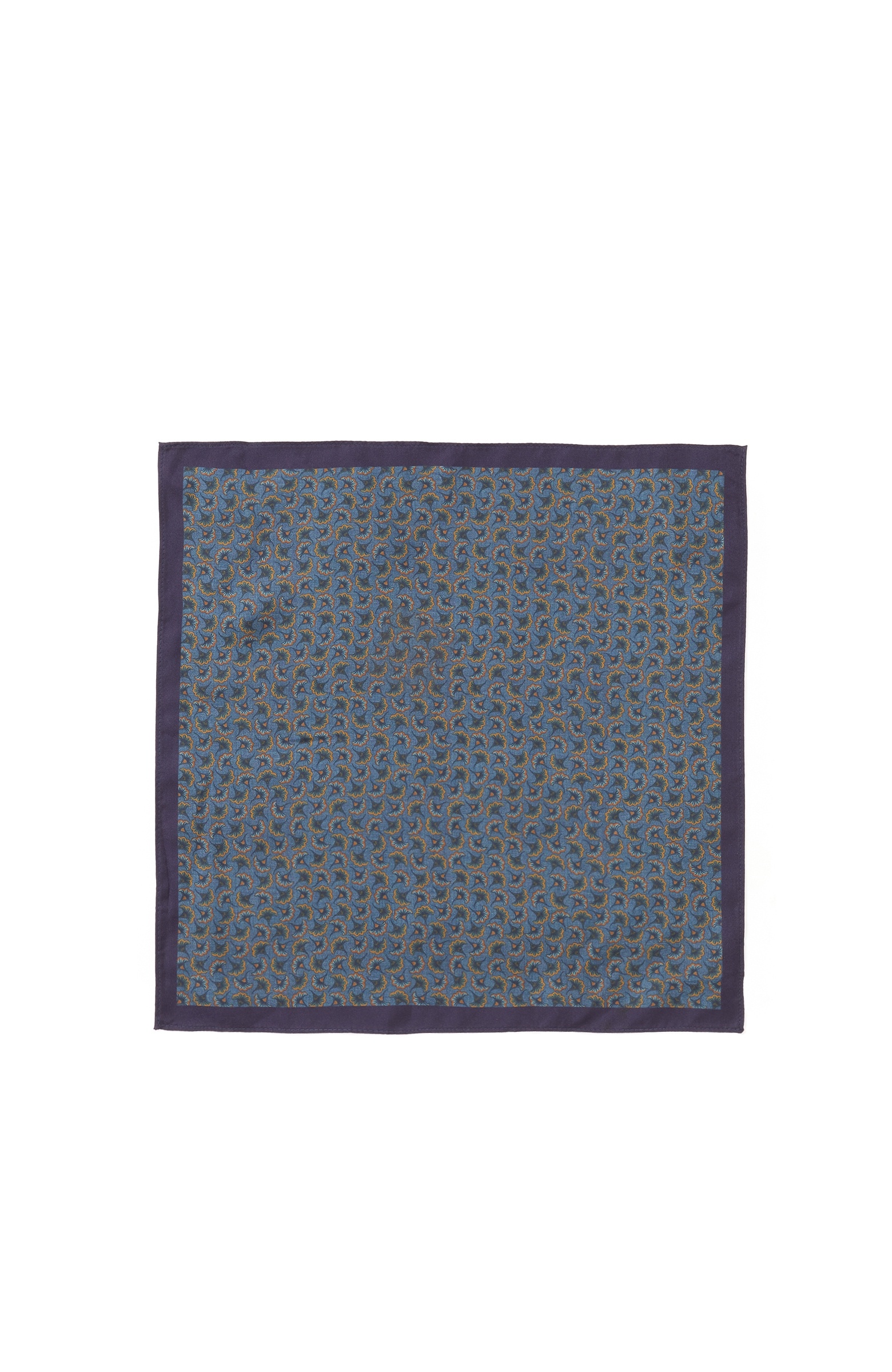 Men's Anthracite Gray Silk Handkerchief