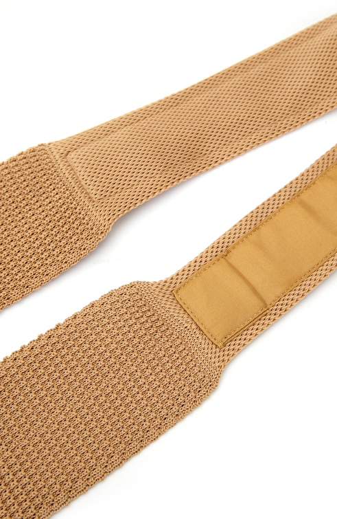 Beige Textured Tie