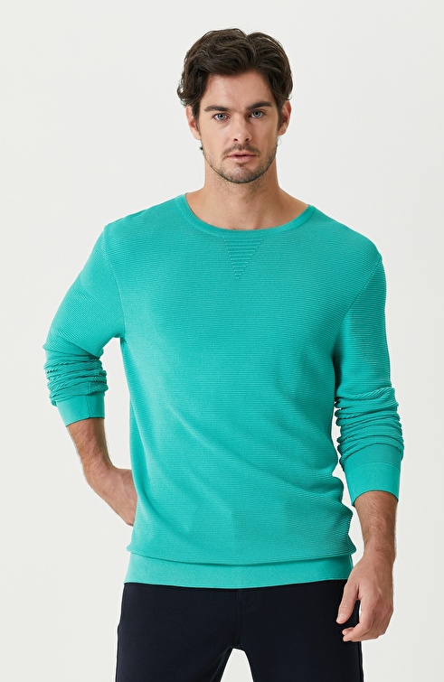 N-Tech Green Sweater